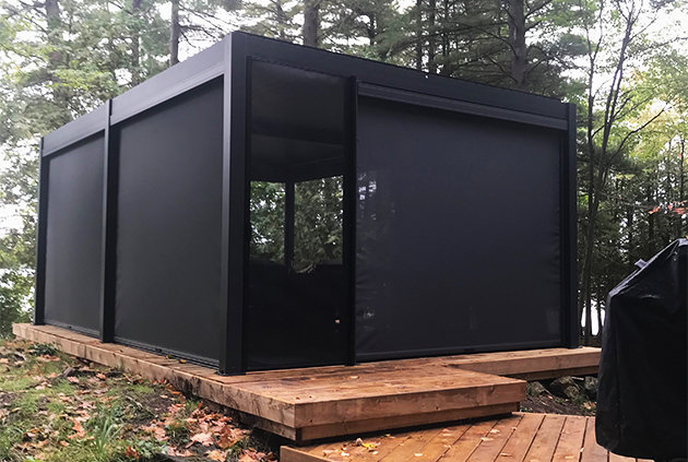 Aluminum gazebo